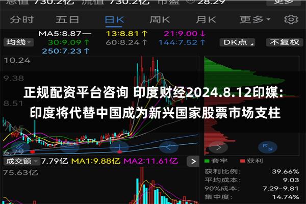 正规配资平台咨询 印度财经2024.8.12印媒: 印度将代替中国成为新兴国家股票市场支柱